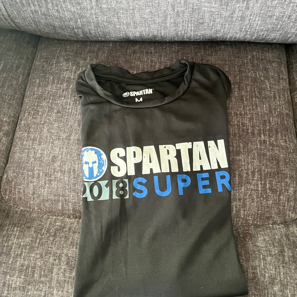 Spartan 2018 Super Black T-Shirt